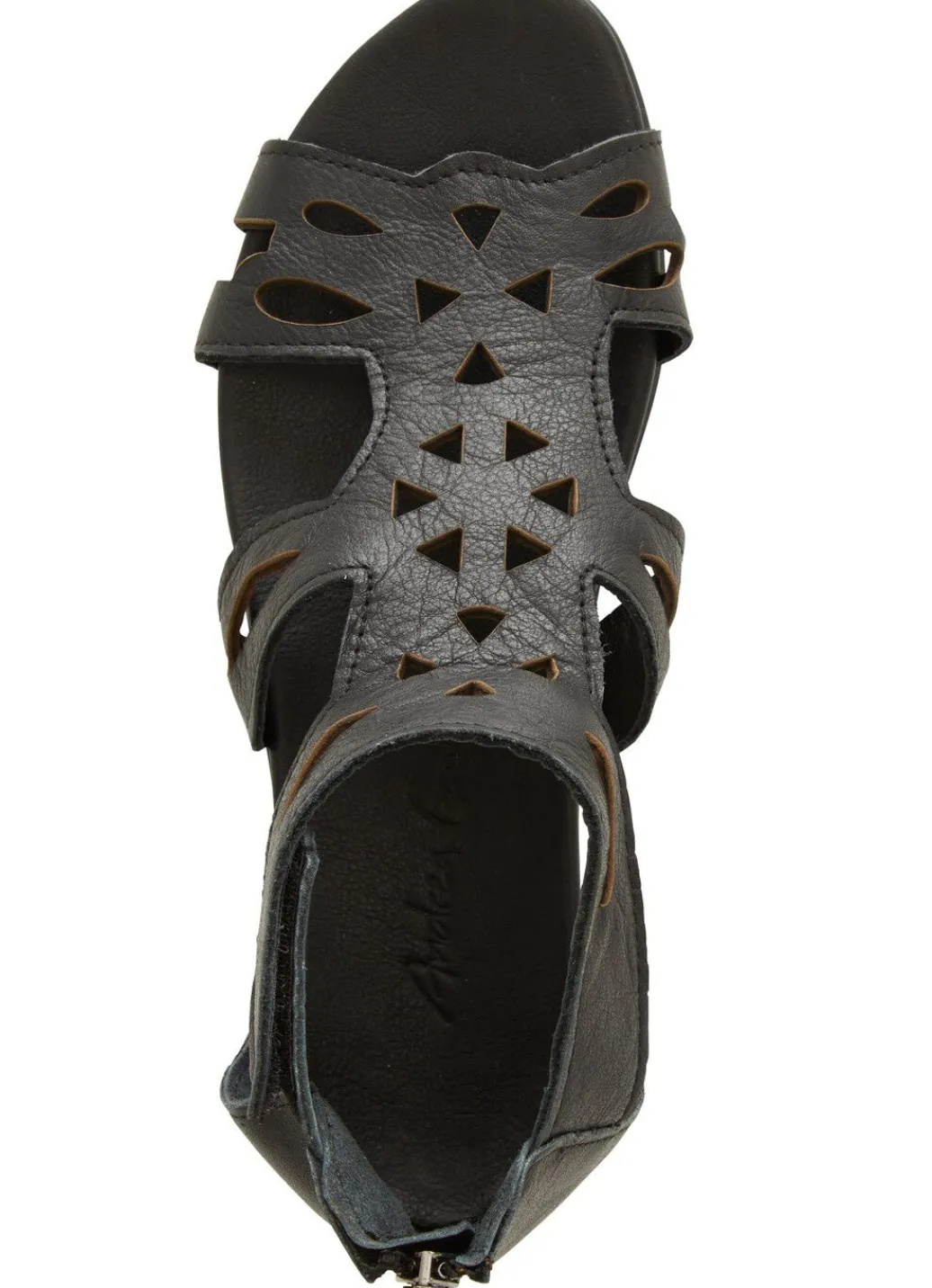 Outlet Andrea Conti, modische Damen-Sandalen, aus Leder Damen Sandalen