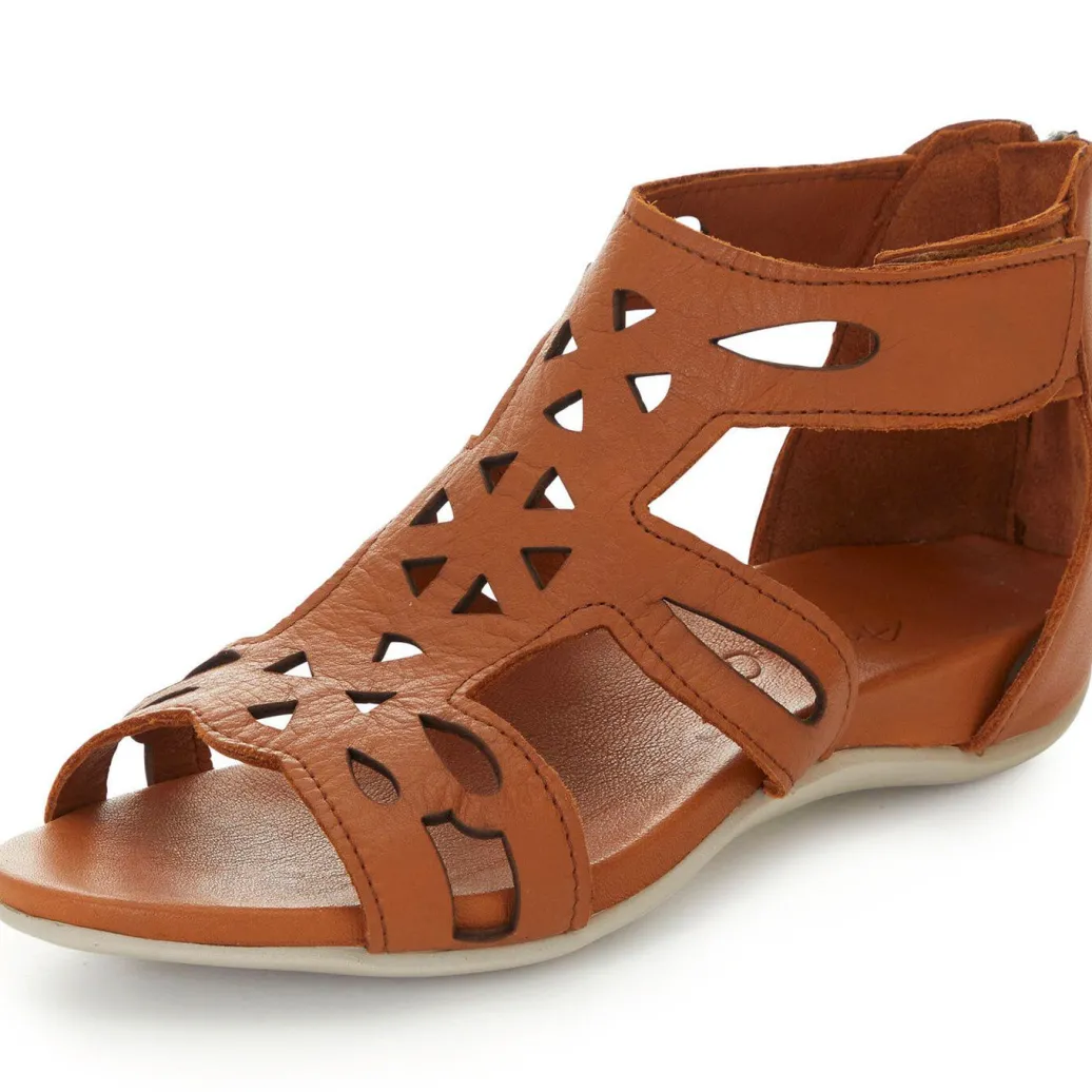 Sale Andrea Conti, modische Damen-Sandalen, aus Leder Damen Sandalen