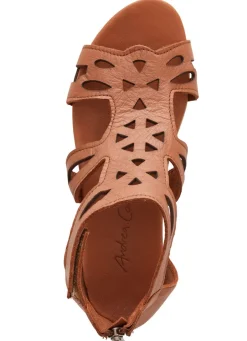 Sale Andrea Conti, modische Damen-Sandalen, aus Leder Damen Sandalen