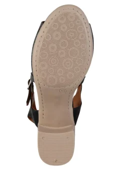 Andrea Conti Sandalette mit Zier-Perforation Damen Sandalen