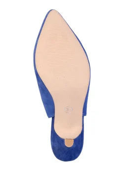 Best Andrea Conti Sling-Pumps aus weichem Samt-Chevreauleder Damen Pumps