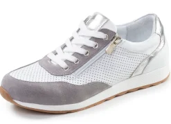 Andrea Conti, sommerliche Damen-Sneaker, Weite G, mit herausnehmbarem Fußbett Damen Sneaker & Sportschuhe|Schnürschuhe