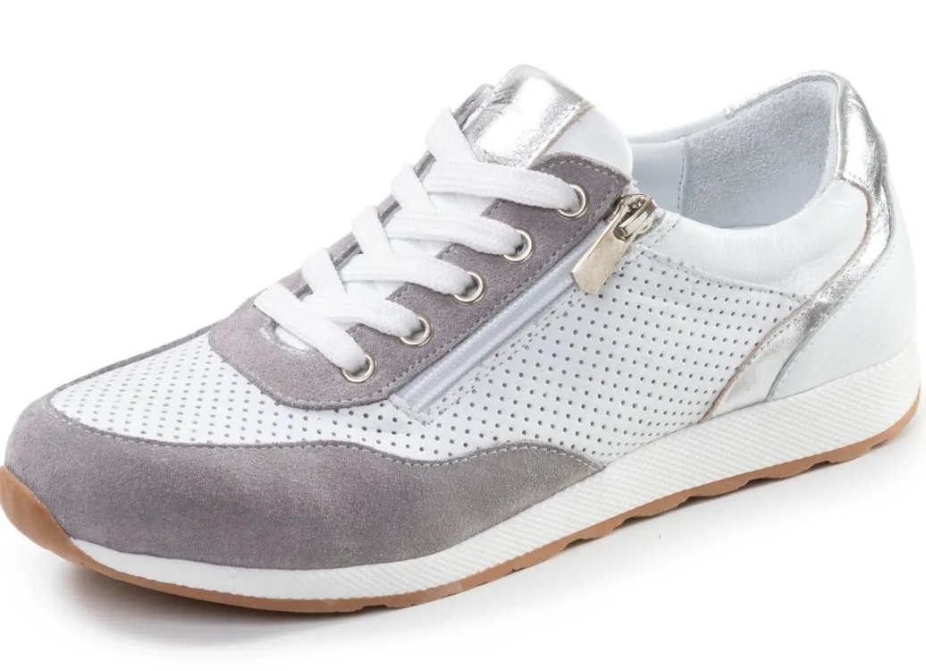 Andrea Conti, sommerliche Damen-Sneaker, Weite G, mit herausnehmbarem Fußbett Damen Sneaker & Sportschuhe|Schnürschuhe