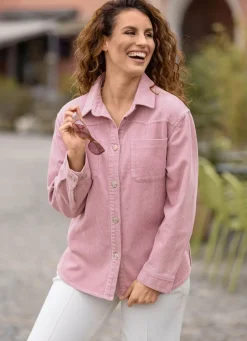 New Angesagte Cordjacke Damen Langarm|Übergangsjacken