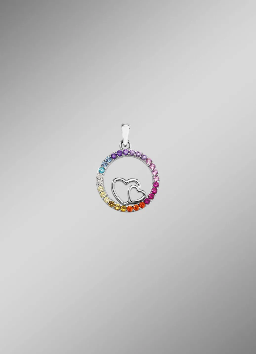 New Anhänger aus Silber mit Zirkonia Damen Anhänger