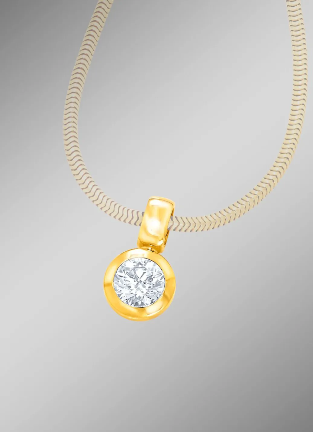 Clearance Anhänger mit Brillant Damen Anhänger