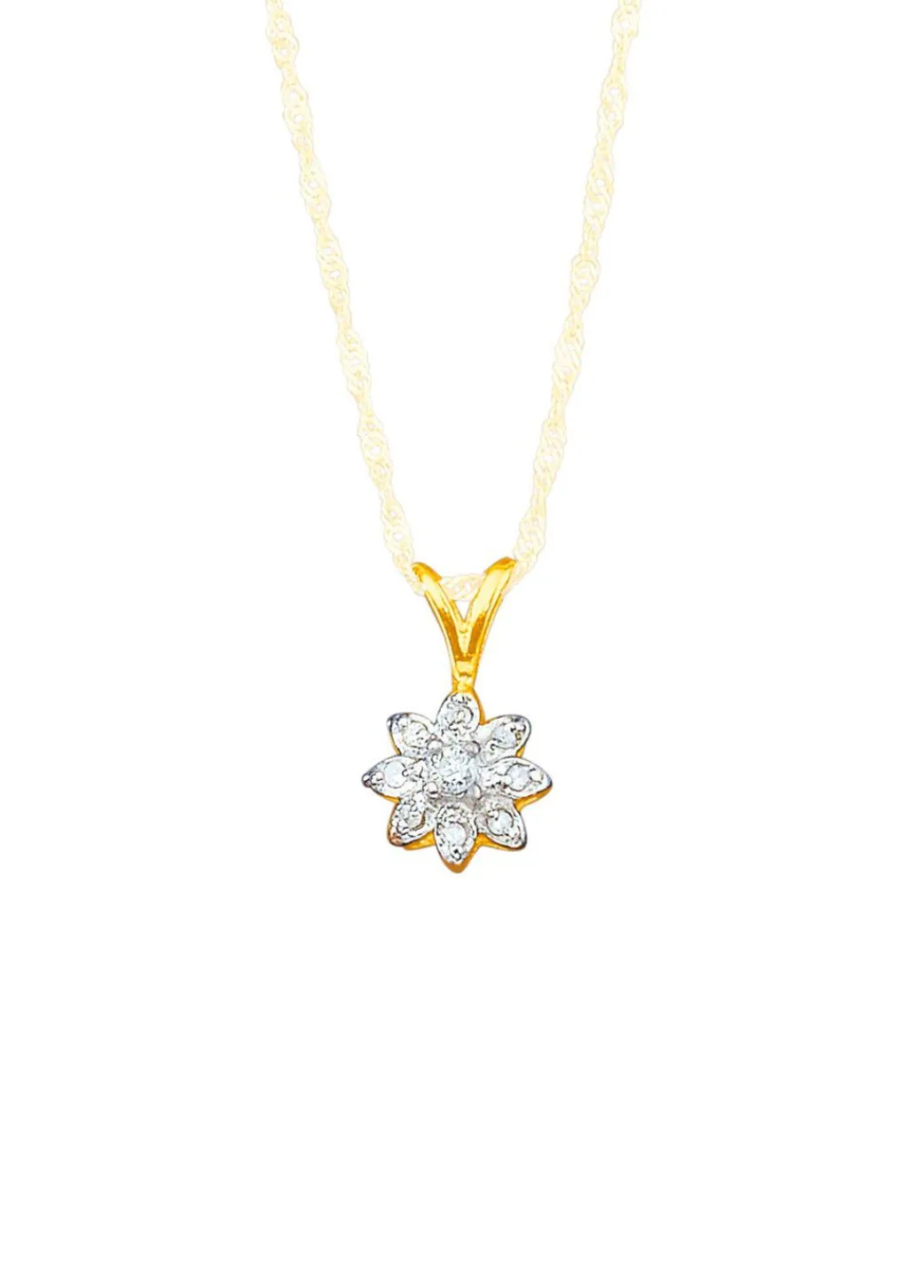 New Anhänger mit Brillant und Diamanten Damen Anhänger