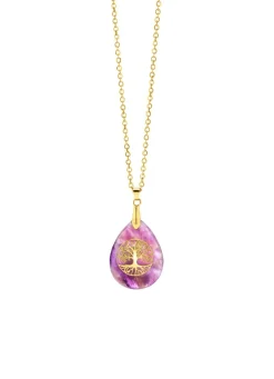 Online Anhänger mit echt Amethyst Damen Anhänger