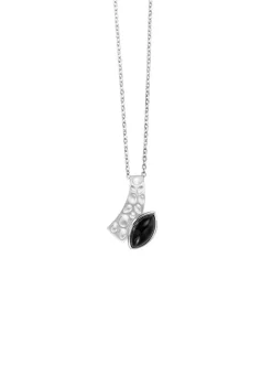 Online Anhänger mit echt schwarzem Achat für einen Hauch von Mystik und Stil! Damen Anhänger