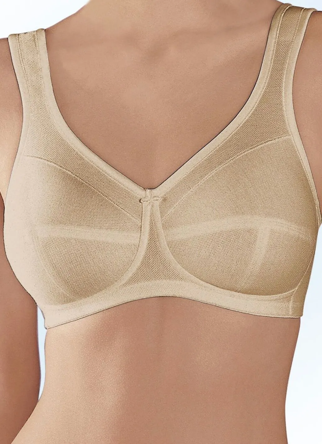 New Anita Entlastungs-BH mit Baumwoll-Pikee Damen Bh Ohne Bügel