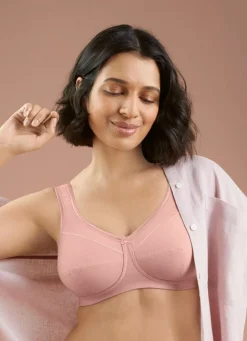 Clearance Anita Entlastungs-BH mit Baumwoll-Pikee Damen Bh Ohne Bügel