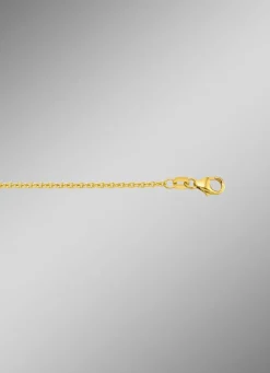 Ankerkette aus Gold Damen Halsketten
