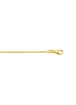 Ankerkette aus Gold Damen Halsketten