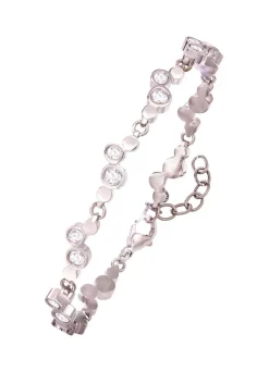 Clearance Armband aus Titan mit synth. Zirkonia Damen Armbänder