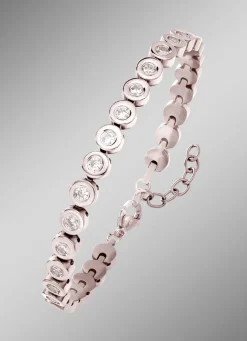 Online Armband aus Titan mit synth. Zirkonia Damen Armbänder