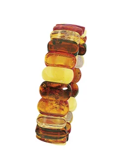 Hot Armband, echte bunte Naturbernsteine Damen Armbänder