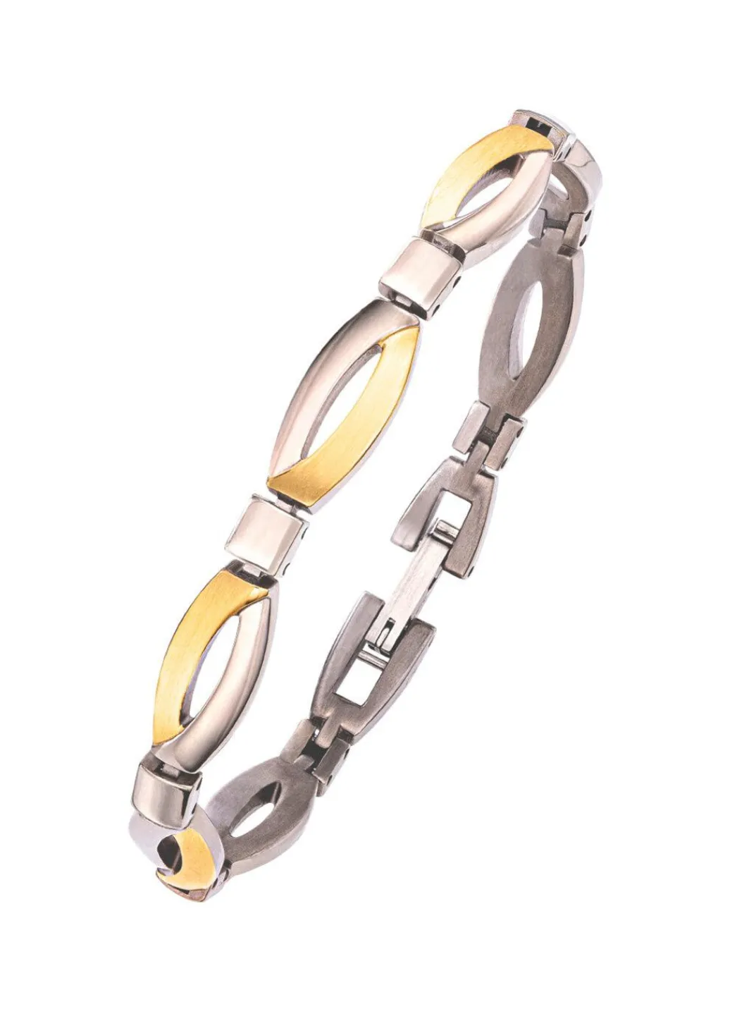 Sale Armband in Bicolor aus Titan Damen Modeschmuck|Armbänder
