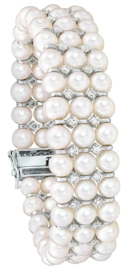 Best Armband mit Süßwasser-Zuchtperlen Damen Armbänder