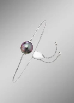 Discount Armband mit Tahiti-Zuchtperle in Barockform Damen Armbänder