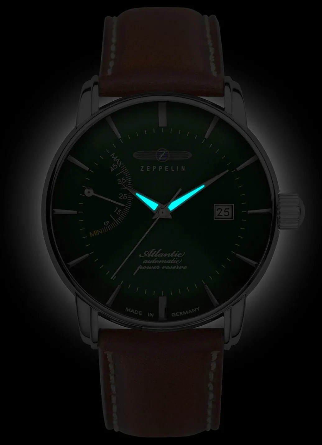 Automatik-Herrenuhr, Zeppelin-Atlantic 8462-4 Herren Automatikuhren
