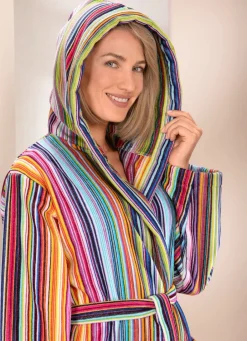 Damen Mona Bademäntel<Bademantel mit Kapuze