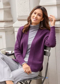 Hot Basic Strickjacke Damen Strickjacken