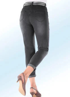 Damen Mona Lange Hosen|Jeans<Basic-Jeans in 7/8-Länge