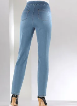 Damen Mona Schlupfhosen|Lange Hosen<Bauchweg-Jeans in Schlupfform