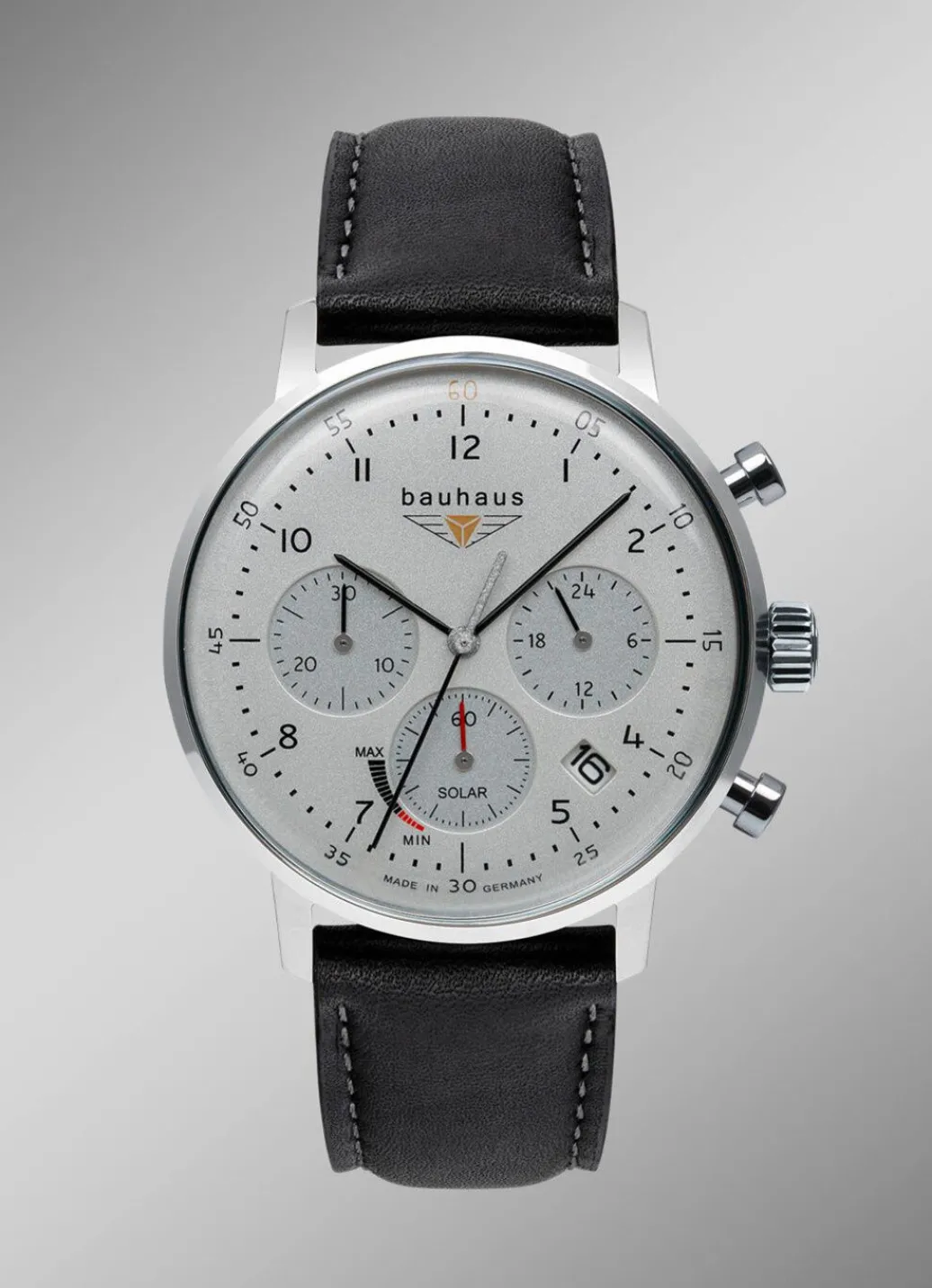 Sale Bauhaus Classic Solar-Herrenuhr 2086-1 Herren Funkuhren