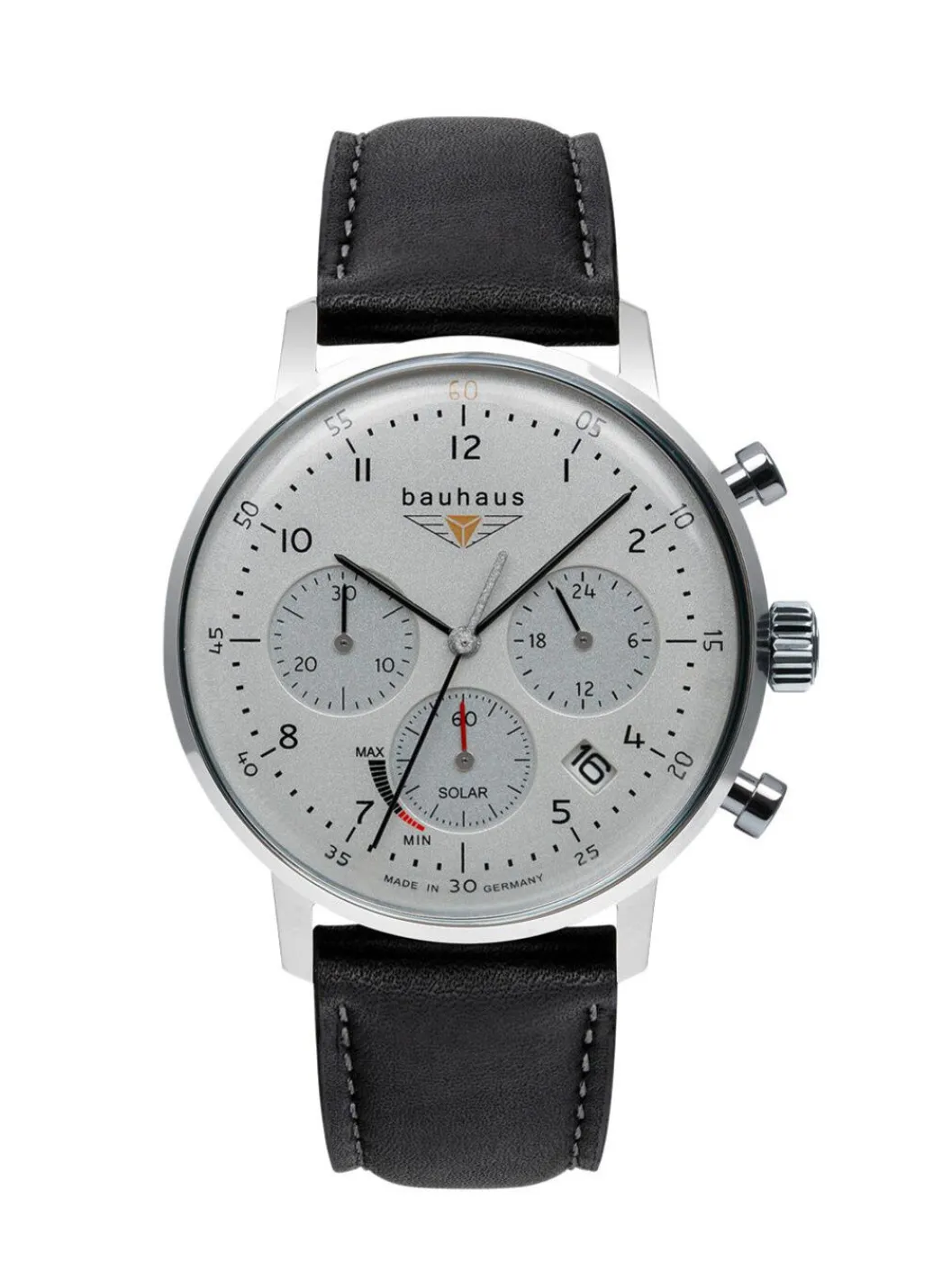 Sale Bauhaus Classic Solar-Herrenuhr 2086-1 Herren Funkuhren