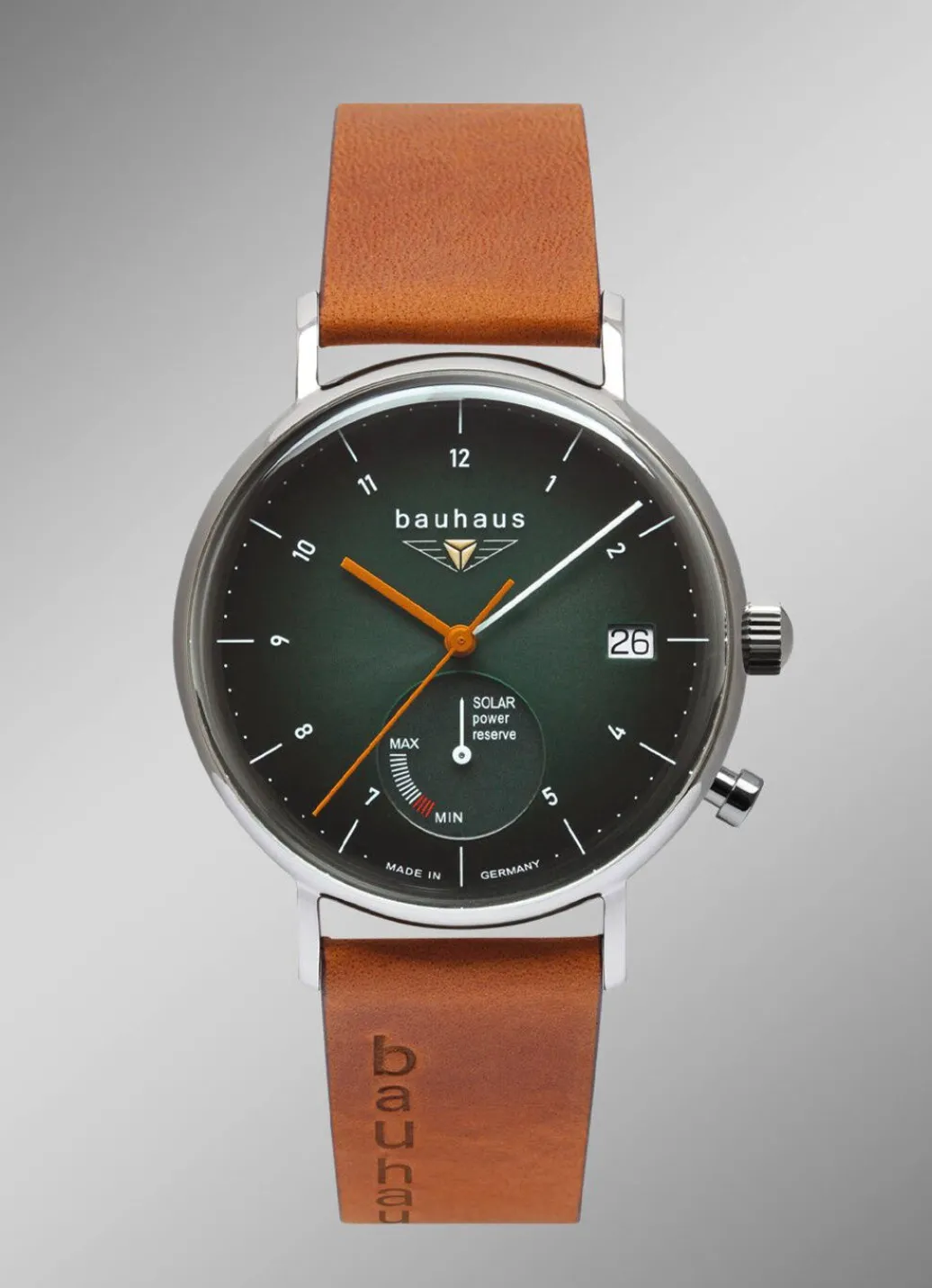 Sale Bauhaus Solar-Herrenuhr Classic 2112-4 Herren Funkuhren