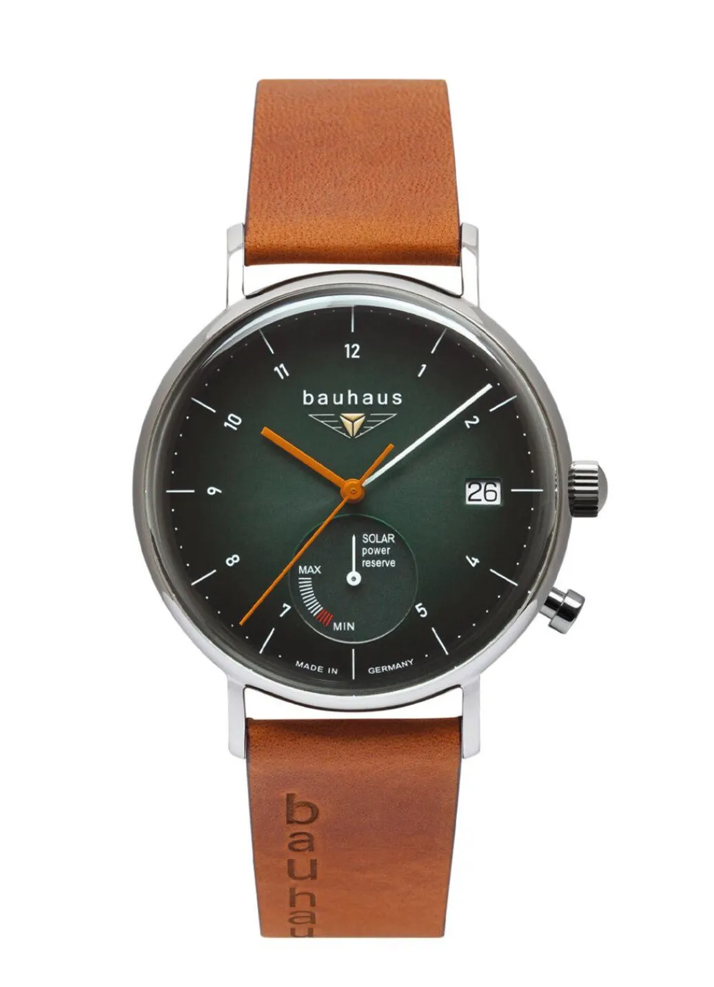 Sale Bauhaus Solar-Herrenuhr Classic 2112-4 Herren Funkuhren