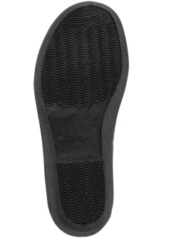 Clearance Bequeme Damen-Hausschuhe, Weite H, aus floral bedrucktem Meshmaterial Damen Hausschuhe
