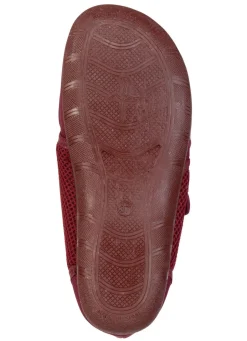 Outlet Bequeme Damen-Klettschuhe, Weite H, aus Mesh und Textilmaterial Damen Hausschuhe