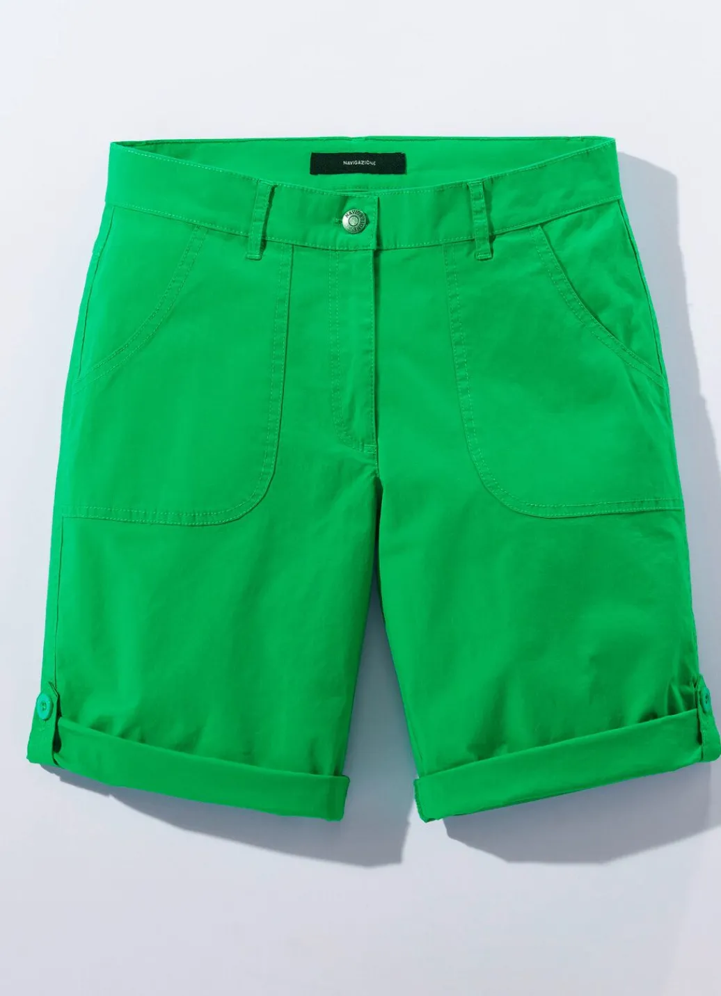 Damen Mona Shorts<Bermudas mit Zierriegel