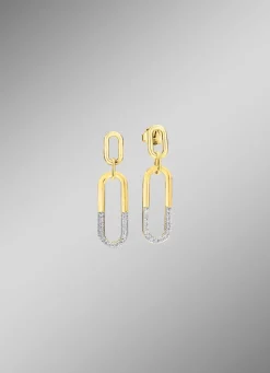 Damen Mona Ohrschmuck<Bewegliche Ohrstecker mit 30 Brillanten