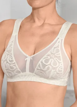 Online BH aus elastischer Spitze Damen Bh Ohne Bügel|Bh Mit Spitze
