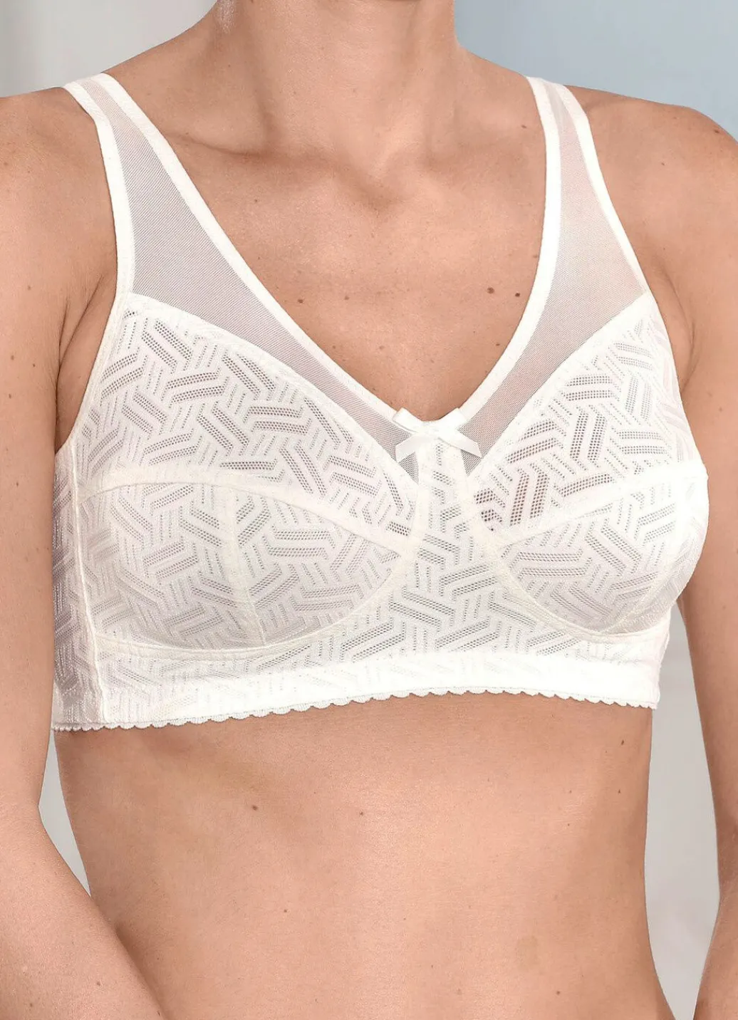 Discount BH aus elastischer Spitze Damen Bh Ohne Bügel|Bh Mit Spitze