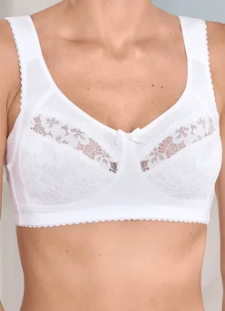 Discount BH mit elastischen Spitzencups Damen Bh Ohne Bügel|Bh Mit Spitze