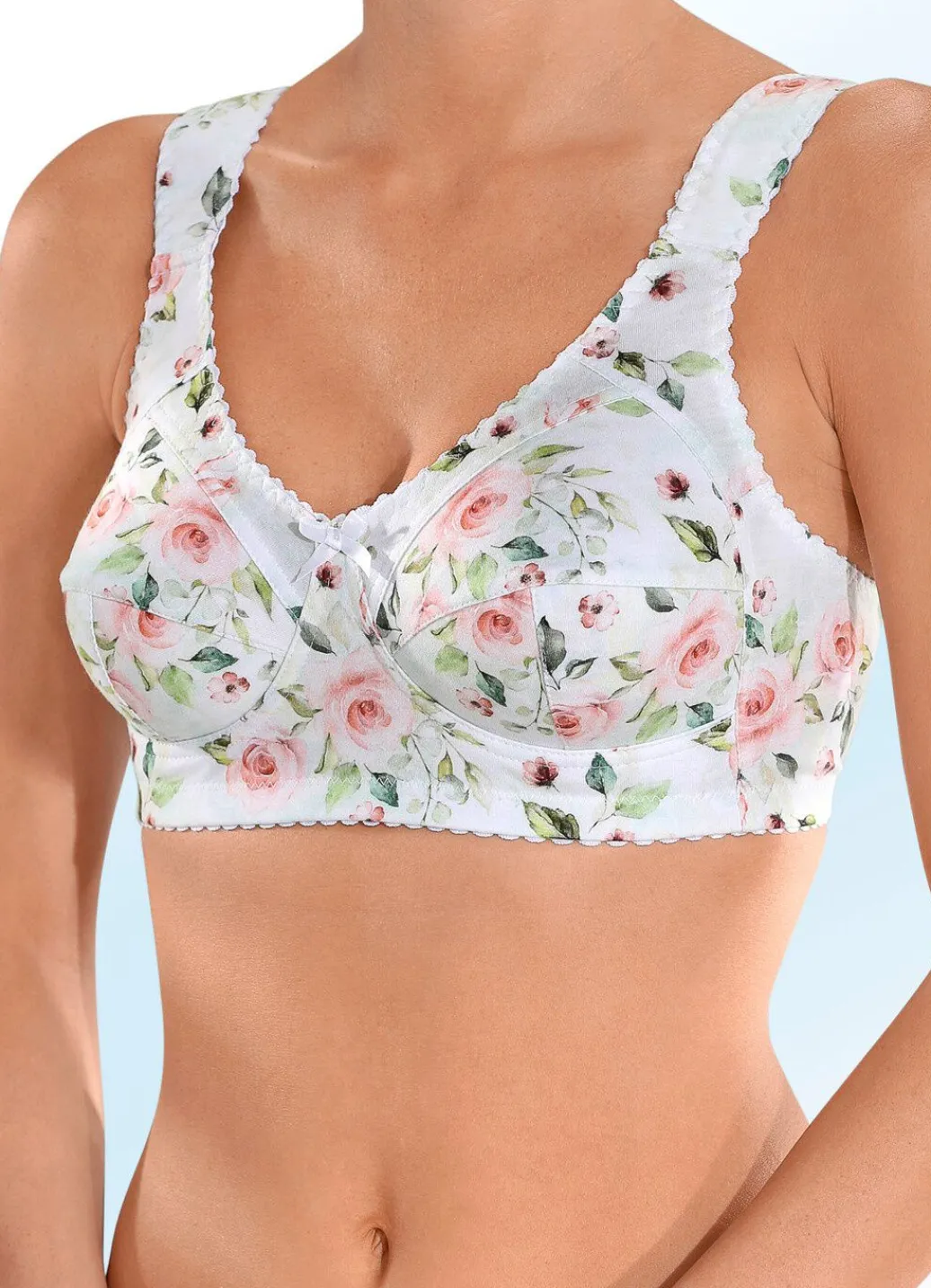 New BH mit Floraldessin Damen Bh Ohne Bügel