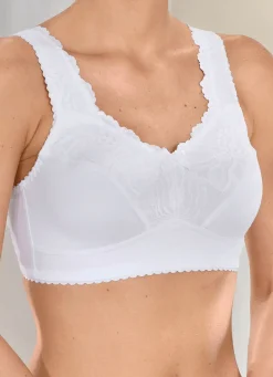 Best BH mit hohem Baumwollanteil Damen Bh Ohne Bügel|Bh Mit Spitze