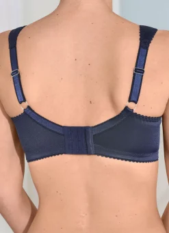 Clearance BH mit unterlegter Elastikspitze Damen Bh Ohne Bügel|Bh Mit Spitze