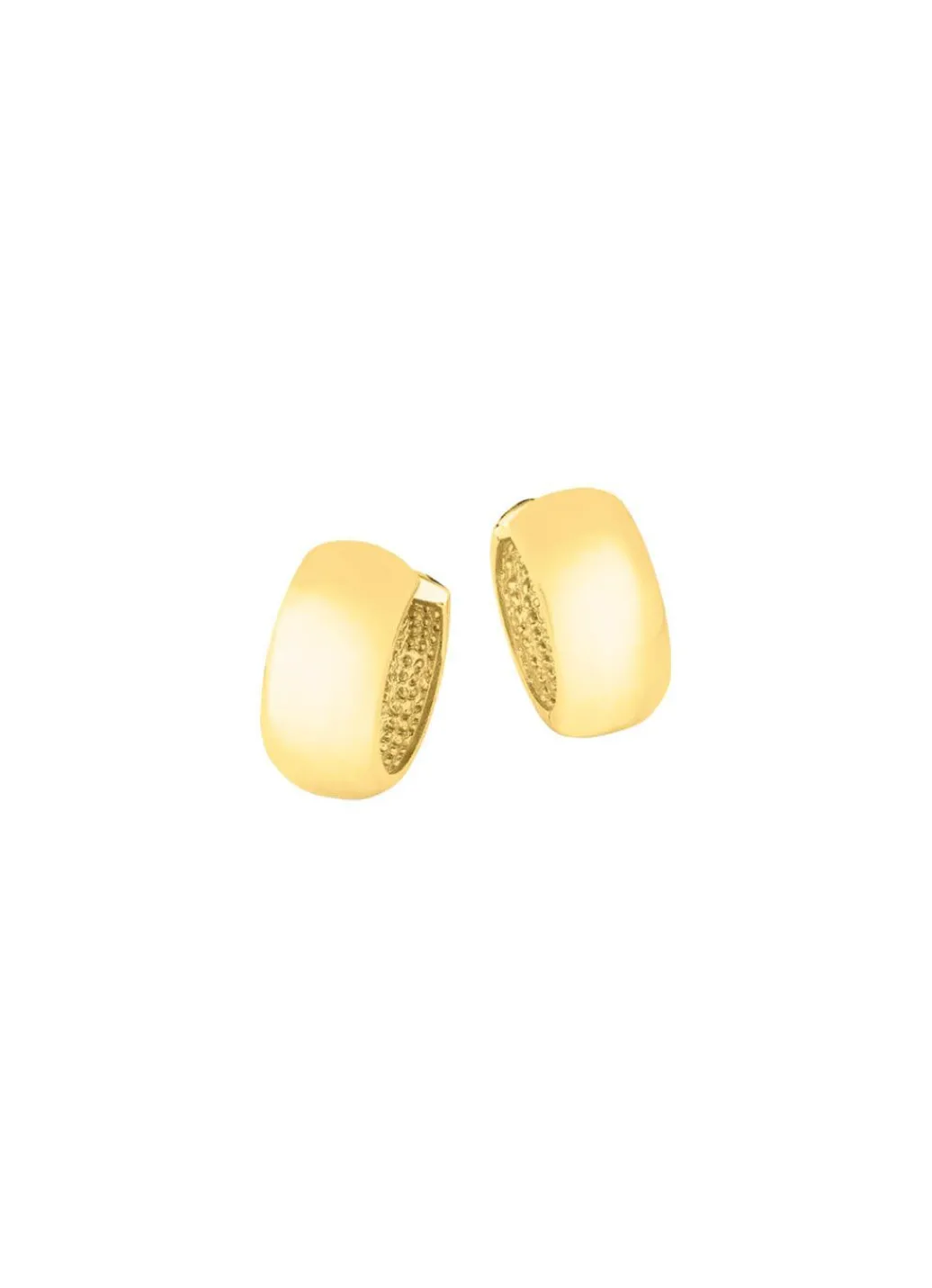 Damen Mona Ohrschmuck<Bicolor-Klappcreolen