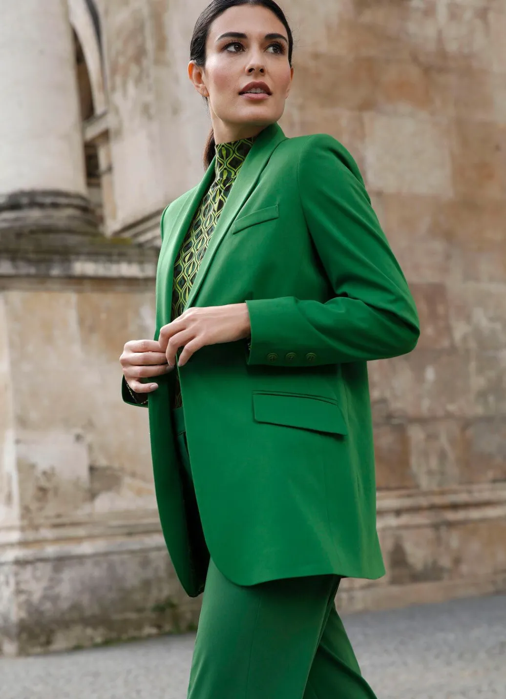 Damen Mona Blazer<Blazer mit Schalkragen