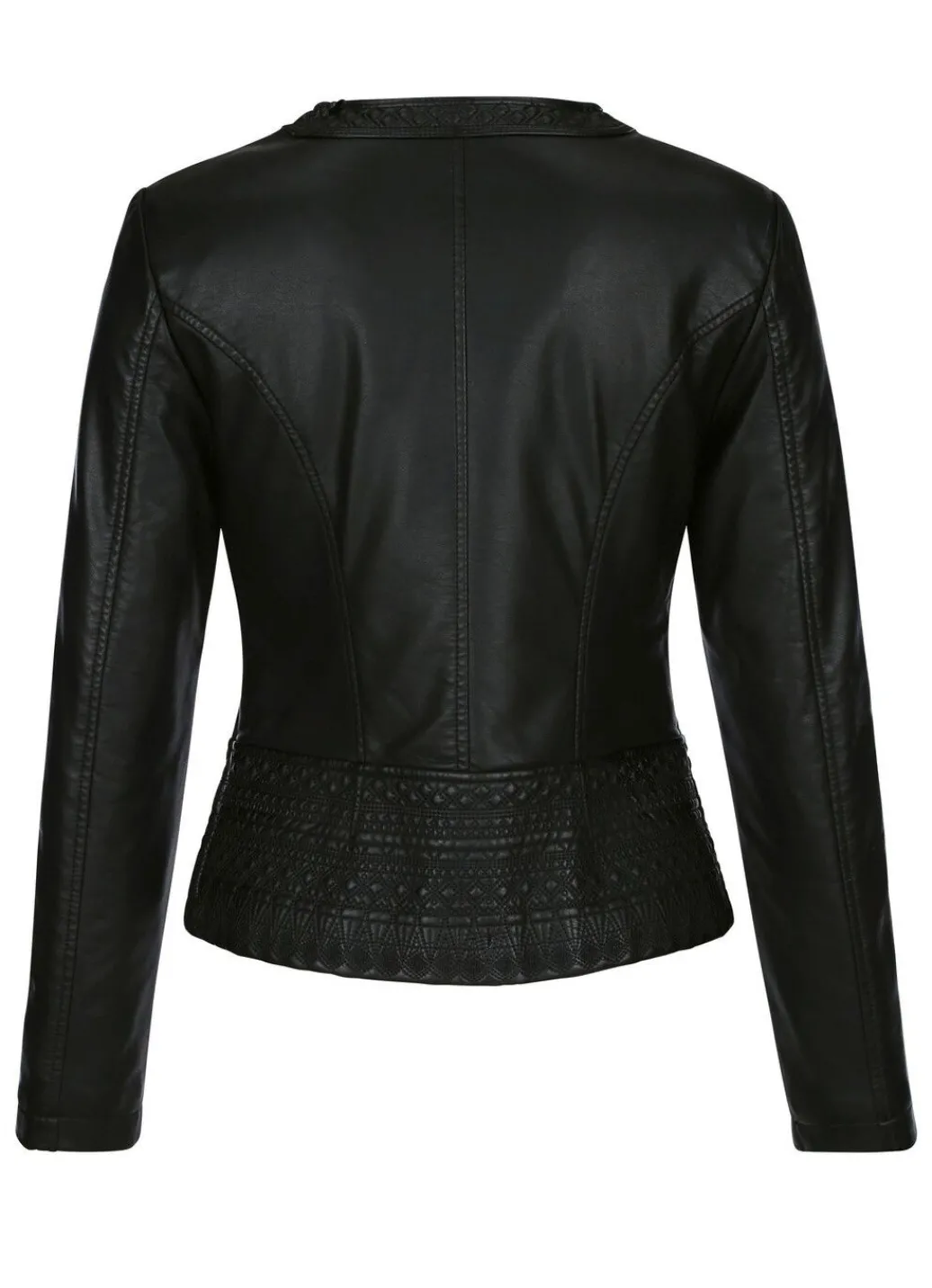 Damen Mona Übergangsjacken|Lederimitatjacken<Blazer mit toniger Stickerei