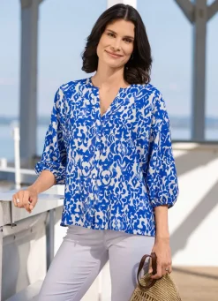 Damen Mona Blusen<Bluse mit Hemdkragen