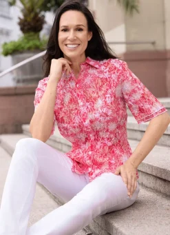 Damen Mona Blusen<Bluse mit Kragen