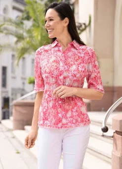 Damen Mona Blusen<Bluse mit Kragen