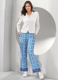 Damen Mona Blusenjacken|Basics<Blusenblazer mit Schulterpolstern