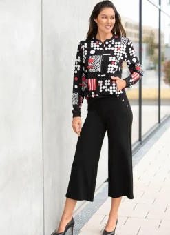 Damen Mona Blusenjacken<Blusenjacke mit Rippenstrick